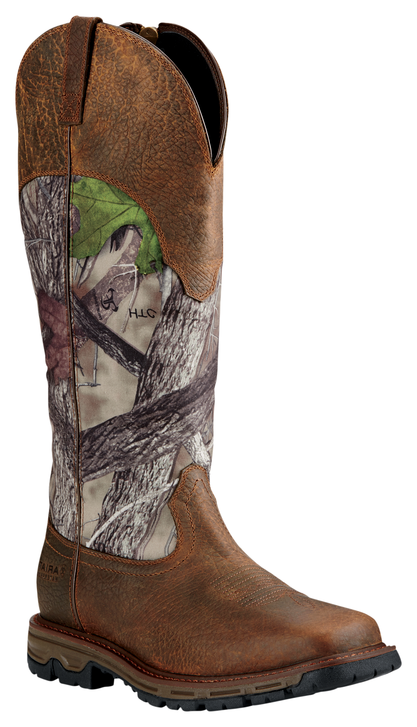 Ariat Conquest H2O Waterproof Side-Zip Snake Boots for Men | Cabela's